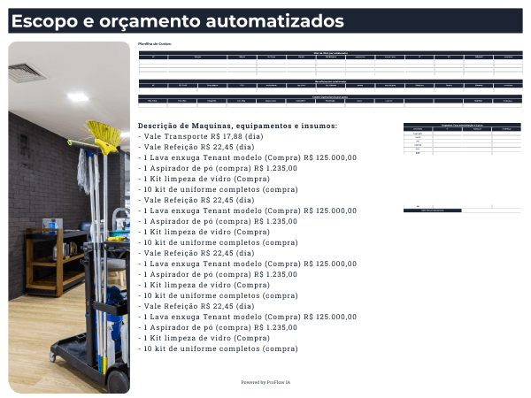 Página 05 da proposta gerada pelo ProFlow
